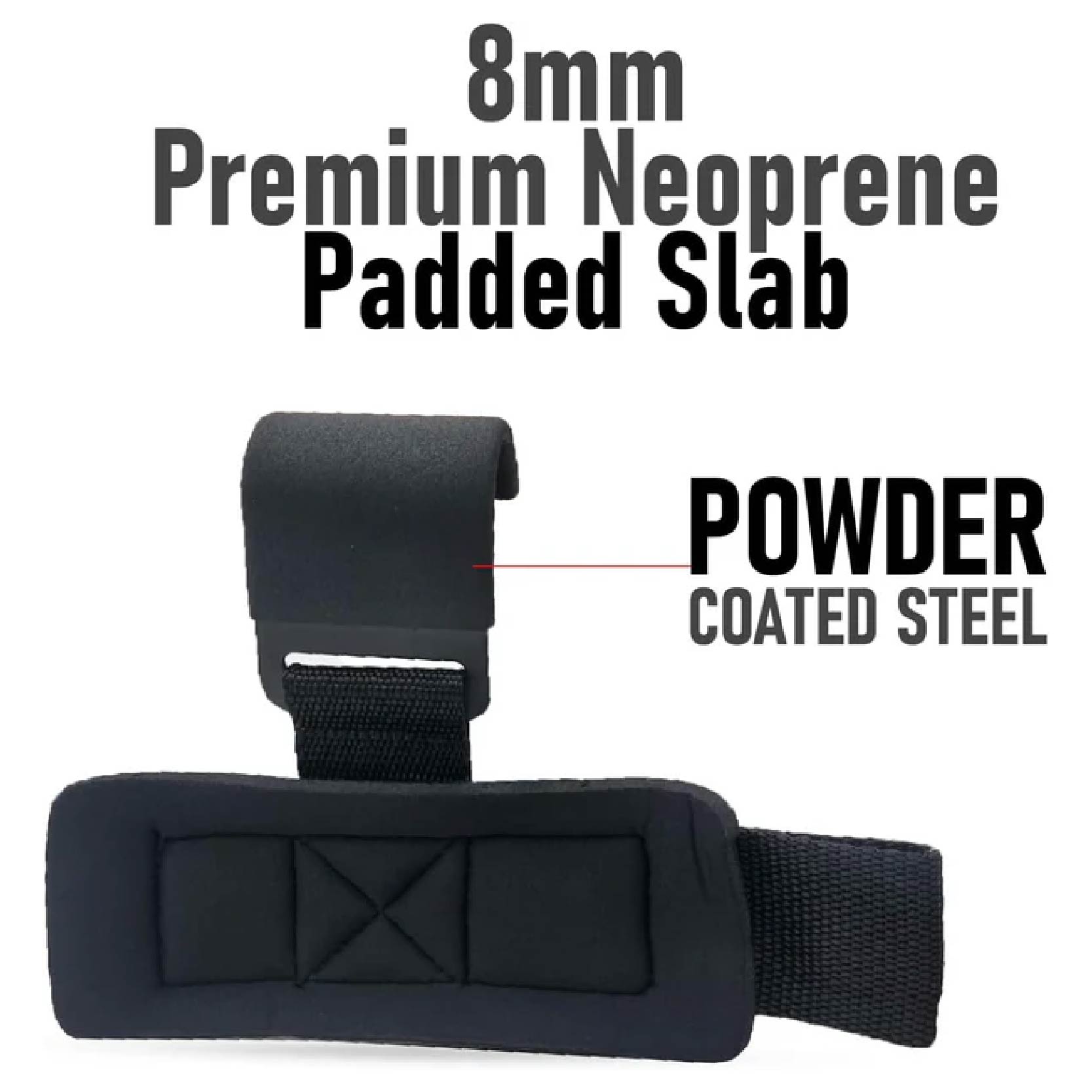 QTF Fitness Weight Lifting Barbell Hooks