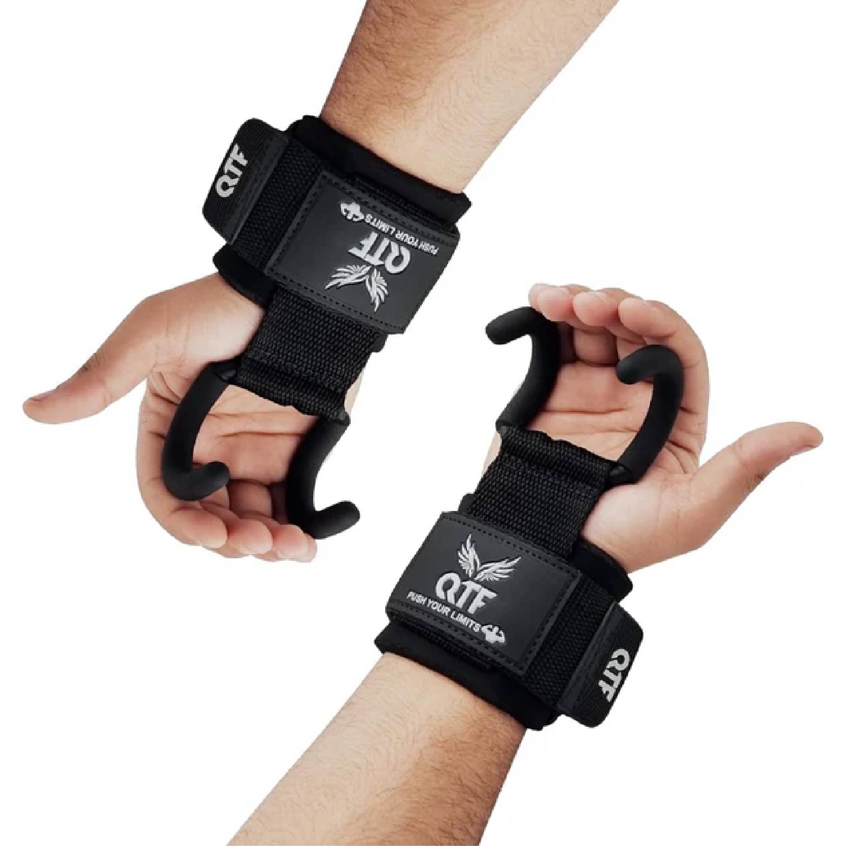 QTF Fitness Weight Lifting Barbell Hooks