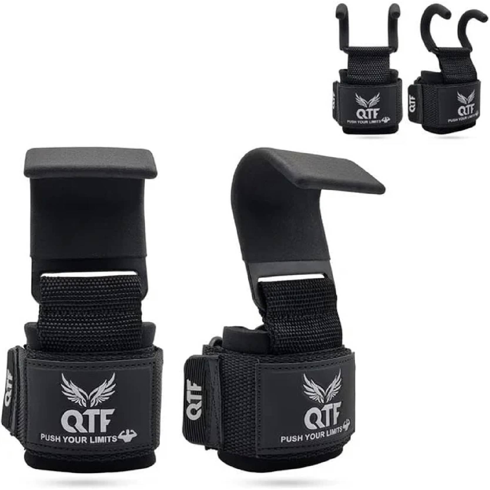 QTF Fitness Weight Lifting Barbell Hooks