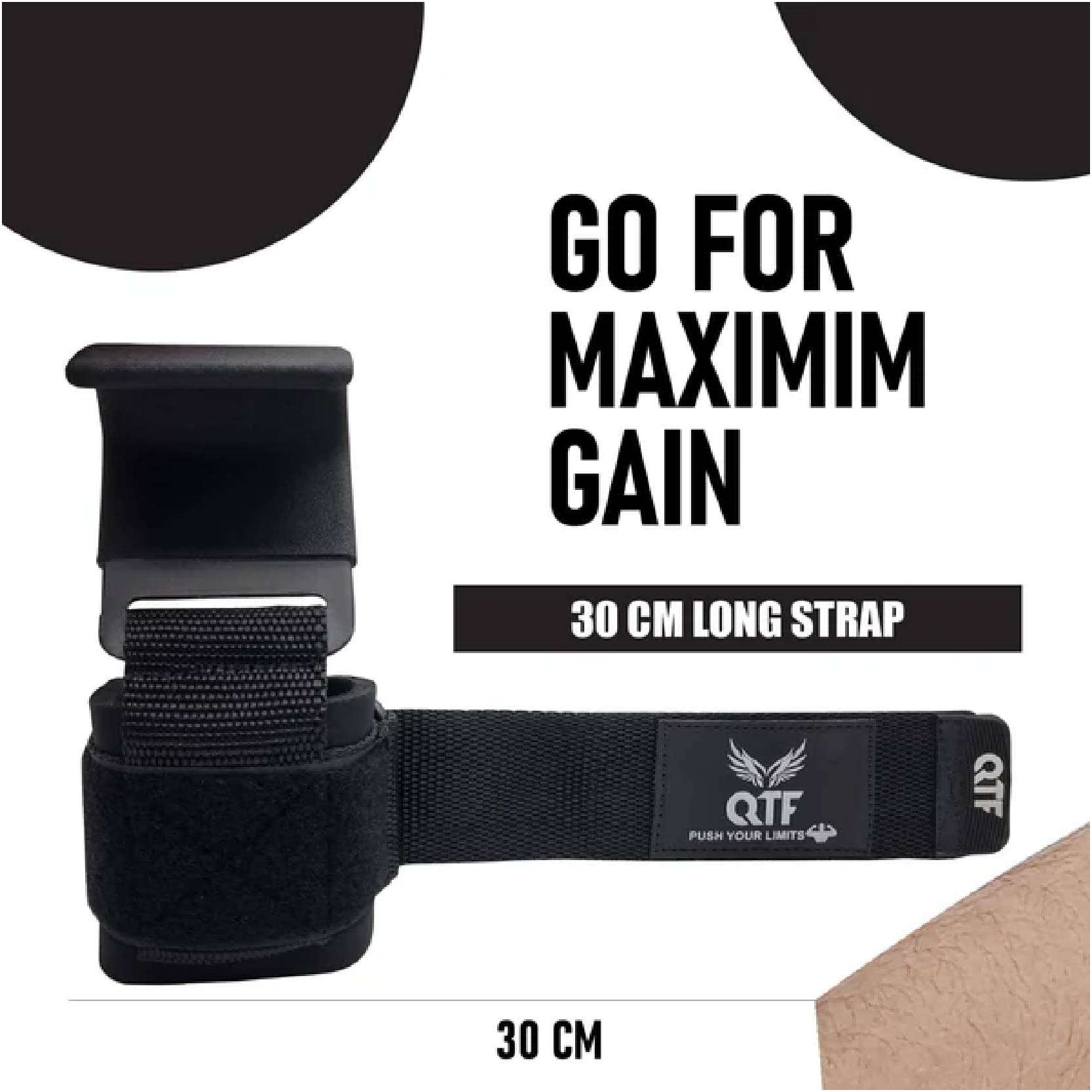 QTF Fitness Weight Lifting Barbell Hooks