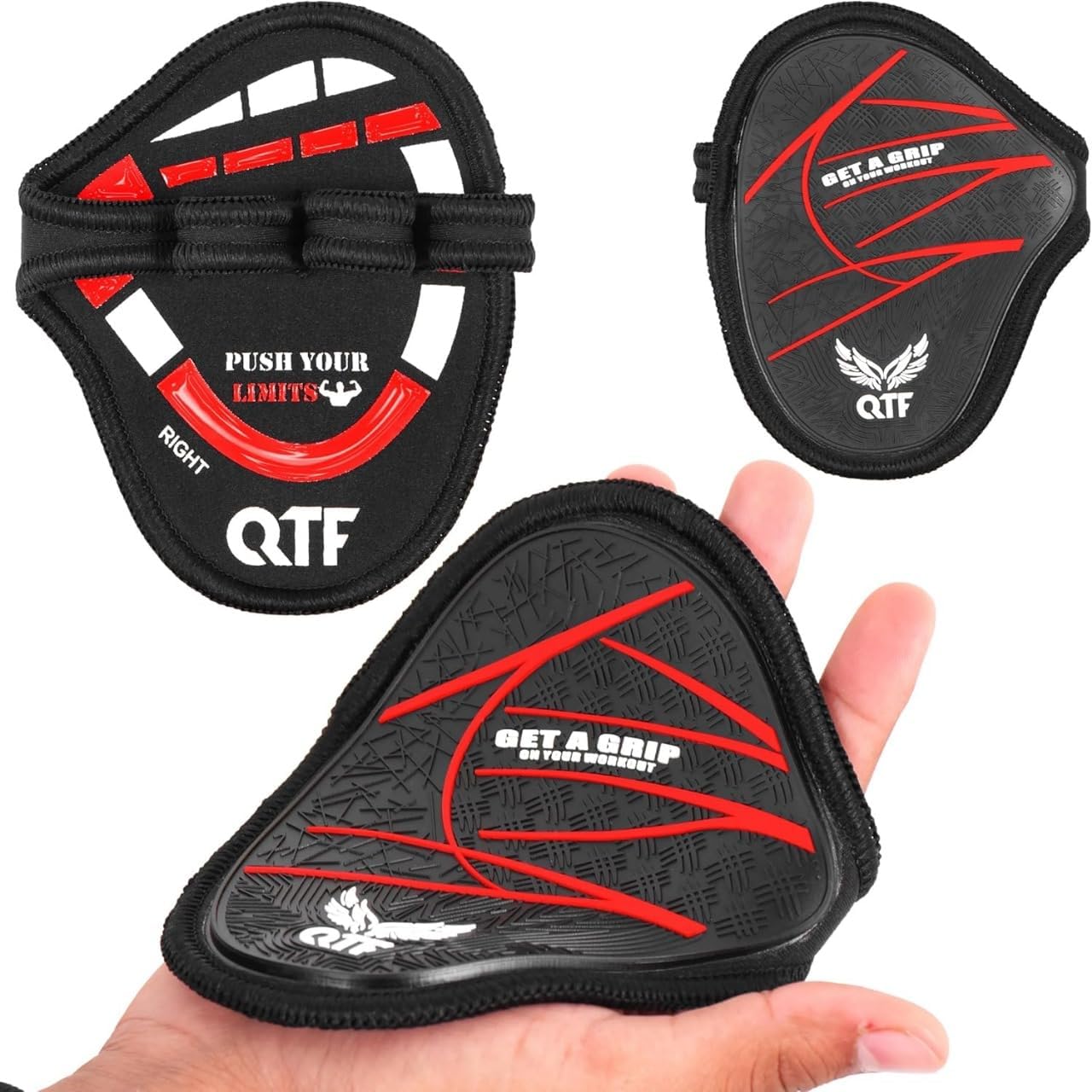 QTF Gym Grips Pads