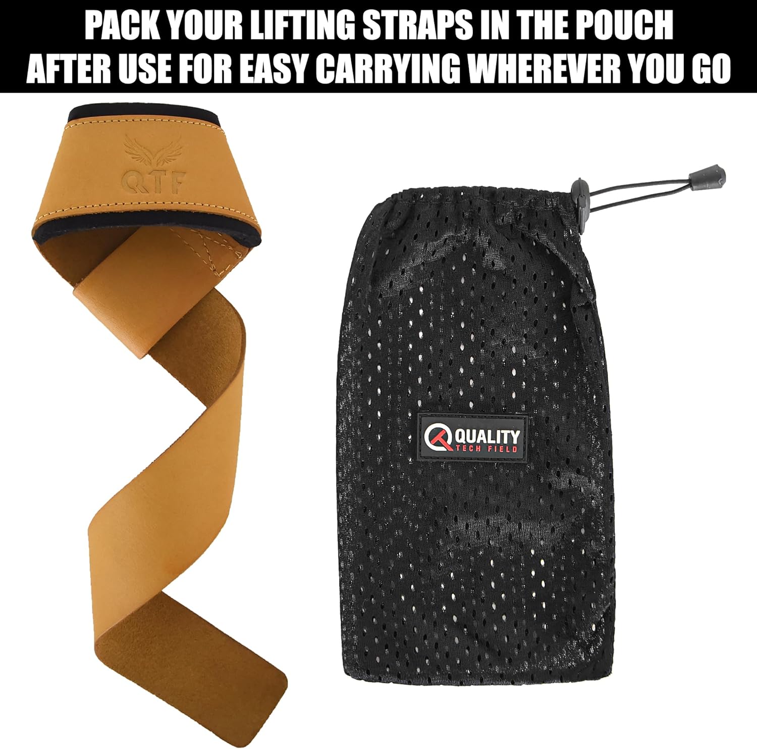 QTF Lifting Wrist Straps