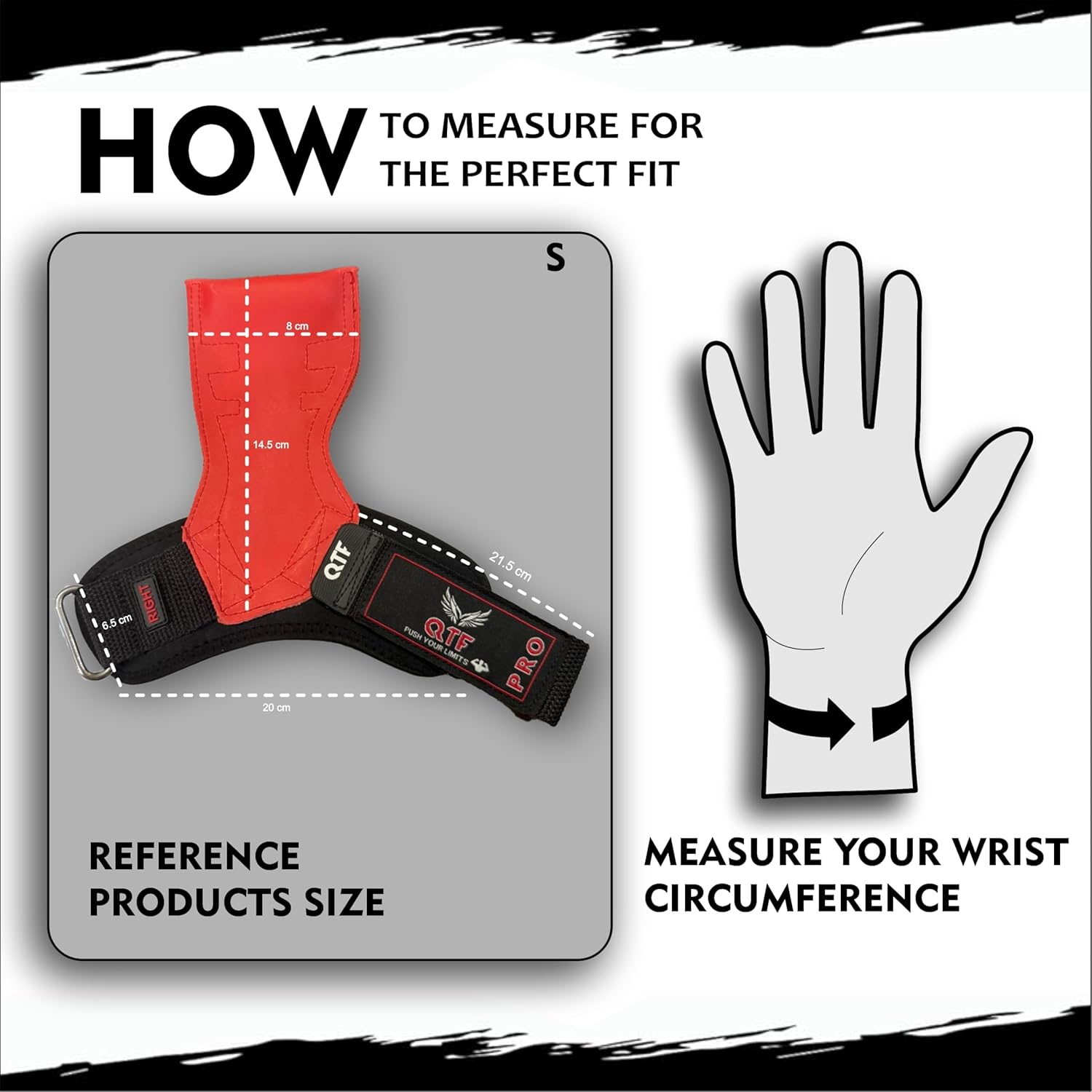 QTF Weight Lifting Grips