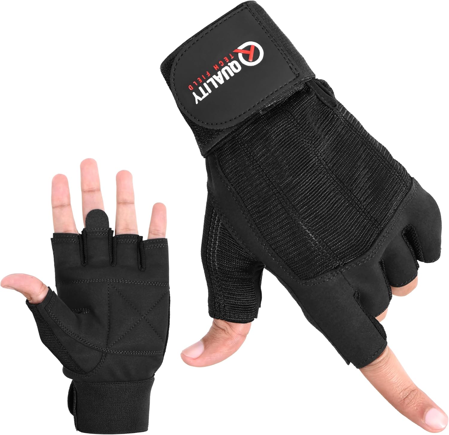 QTF Workout Gloves for Men and Women