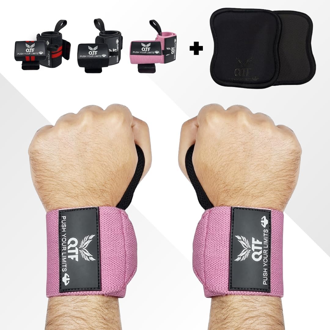 QTF Wrist Wraps for Weightlifting