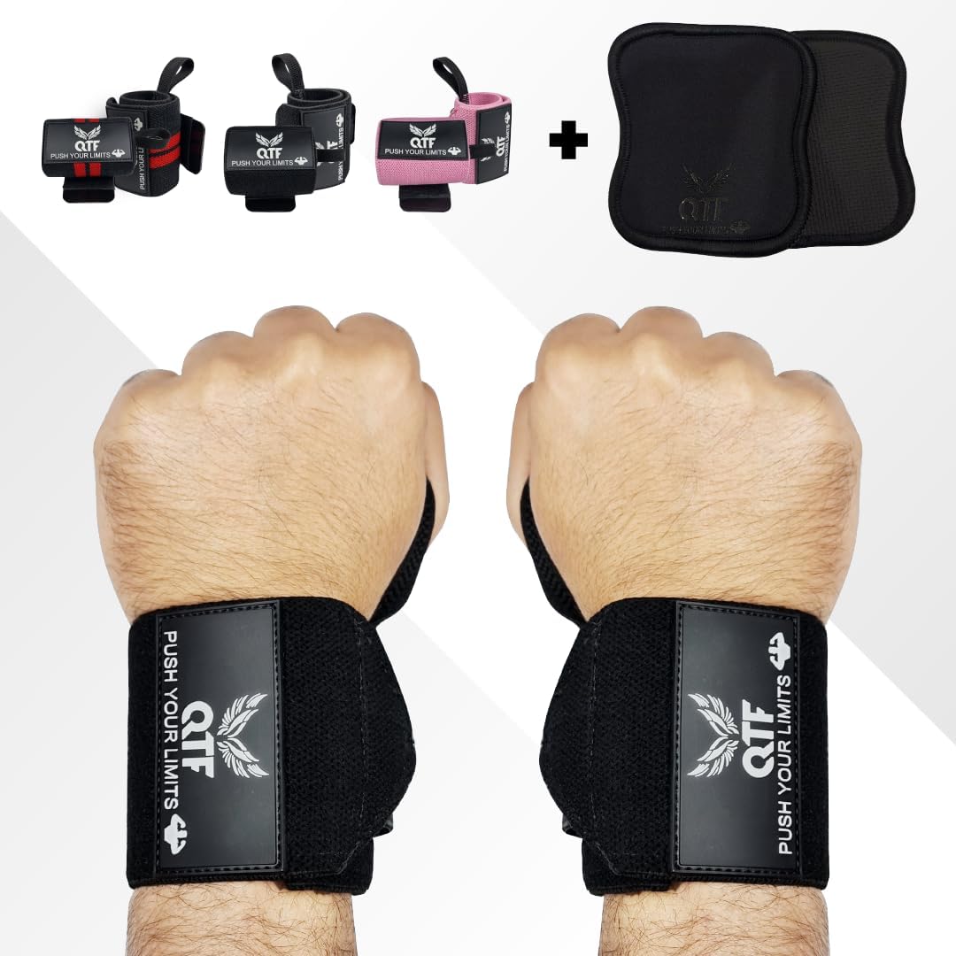 QTF Wrist Wraps for Weightlifting