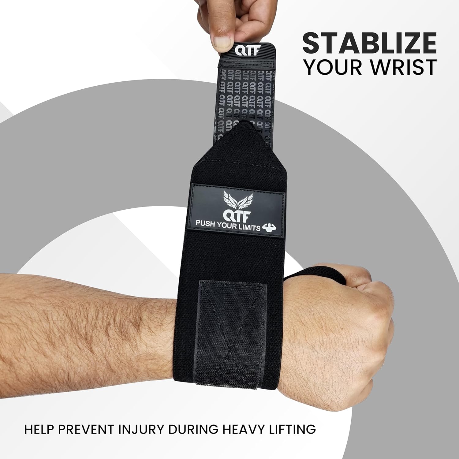 QTF Wrist Wraps for Weightlifting