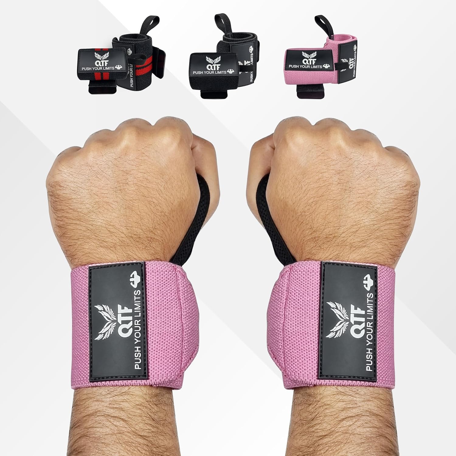 QTF Wrist Wraps for Weightlifting