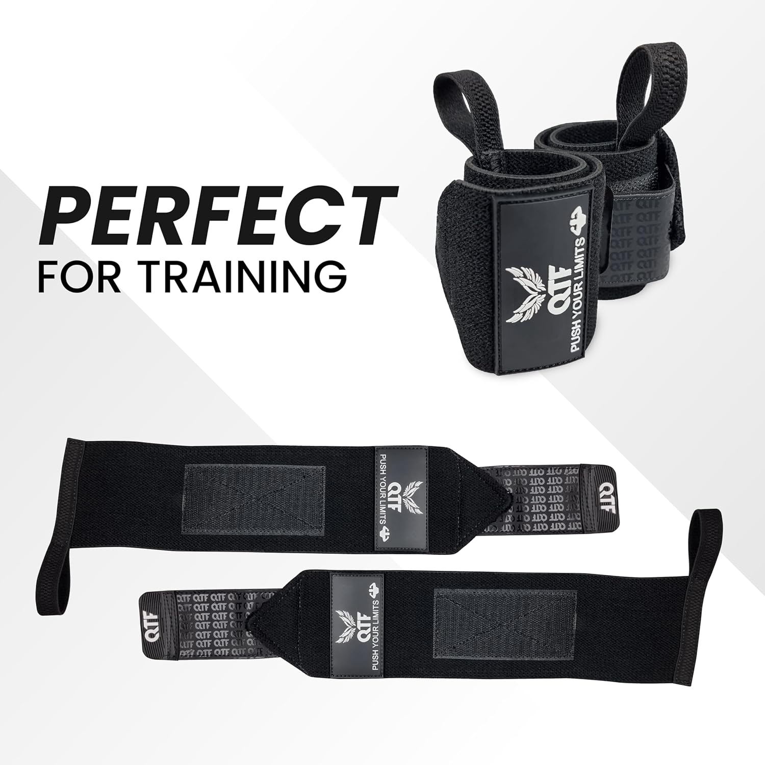 QTF Wrist Wraps for Weightlifting