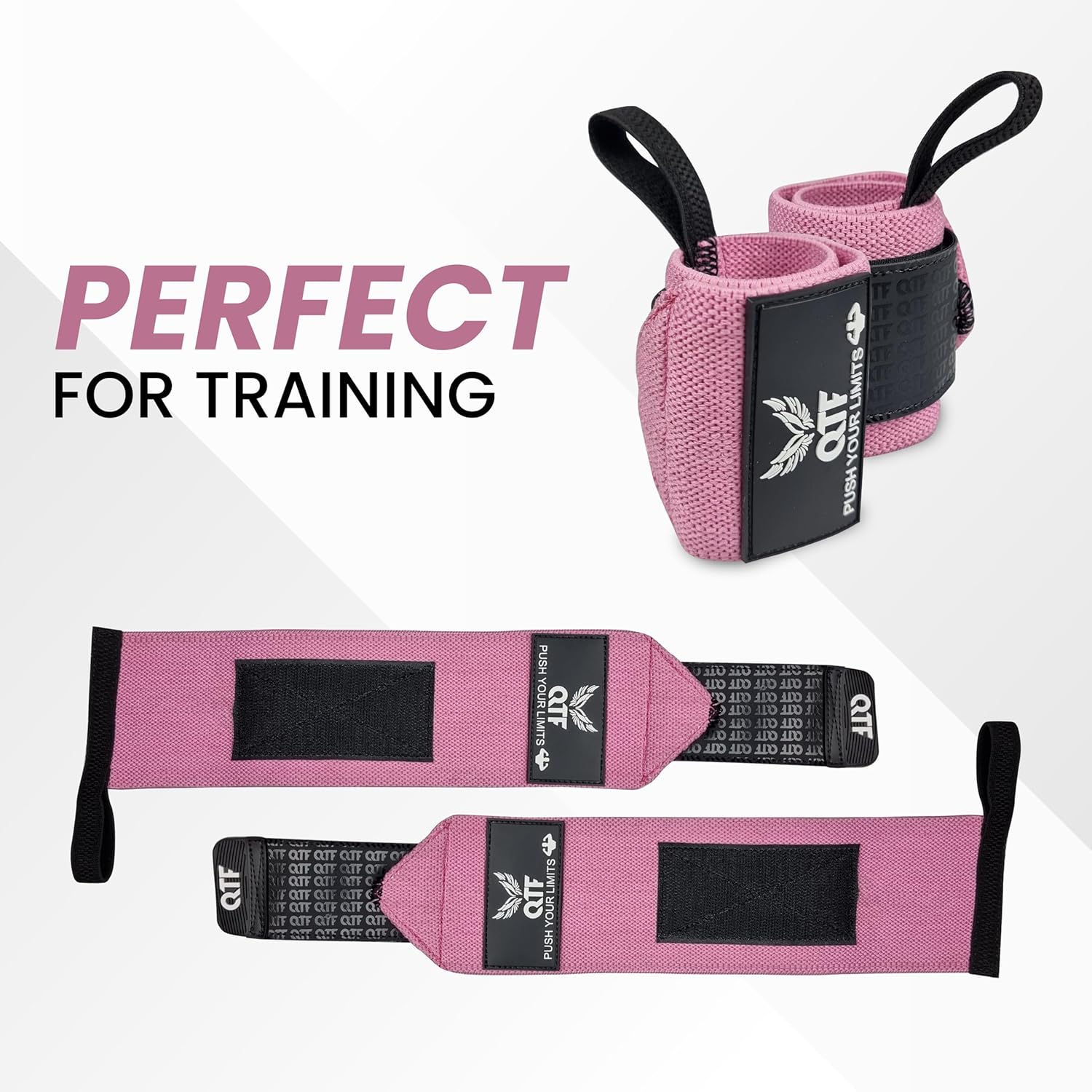 QTF Wrist Wraps for Weightlifting