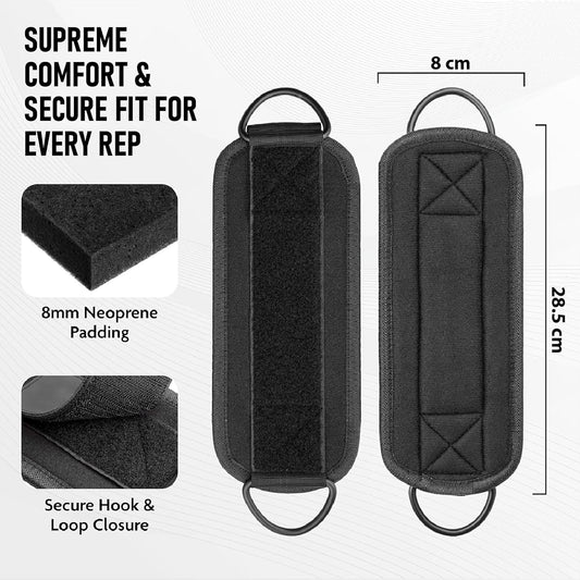 QTF Gym Ankle Straps
