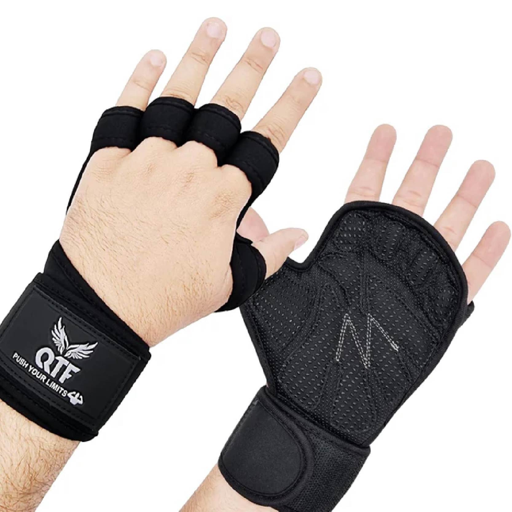 QTF Ventilated Weight Lifting Gloves