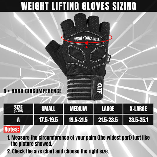 QTF Weight Lifting Gloves
