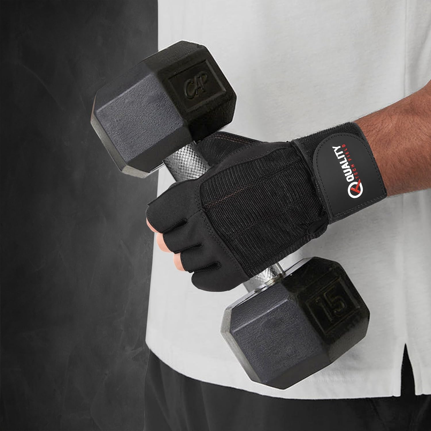QTF Workout Gloves for Men and Women