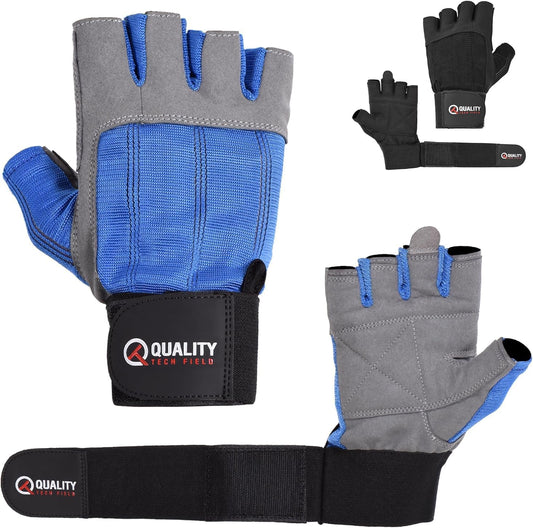 QTF Workout Gloves for Men and Women