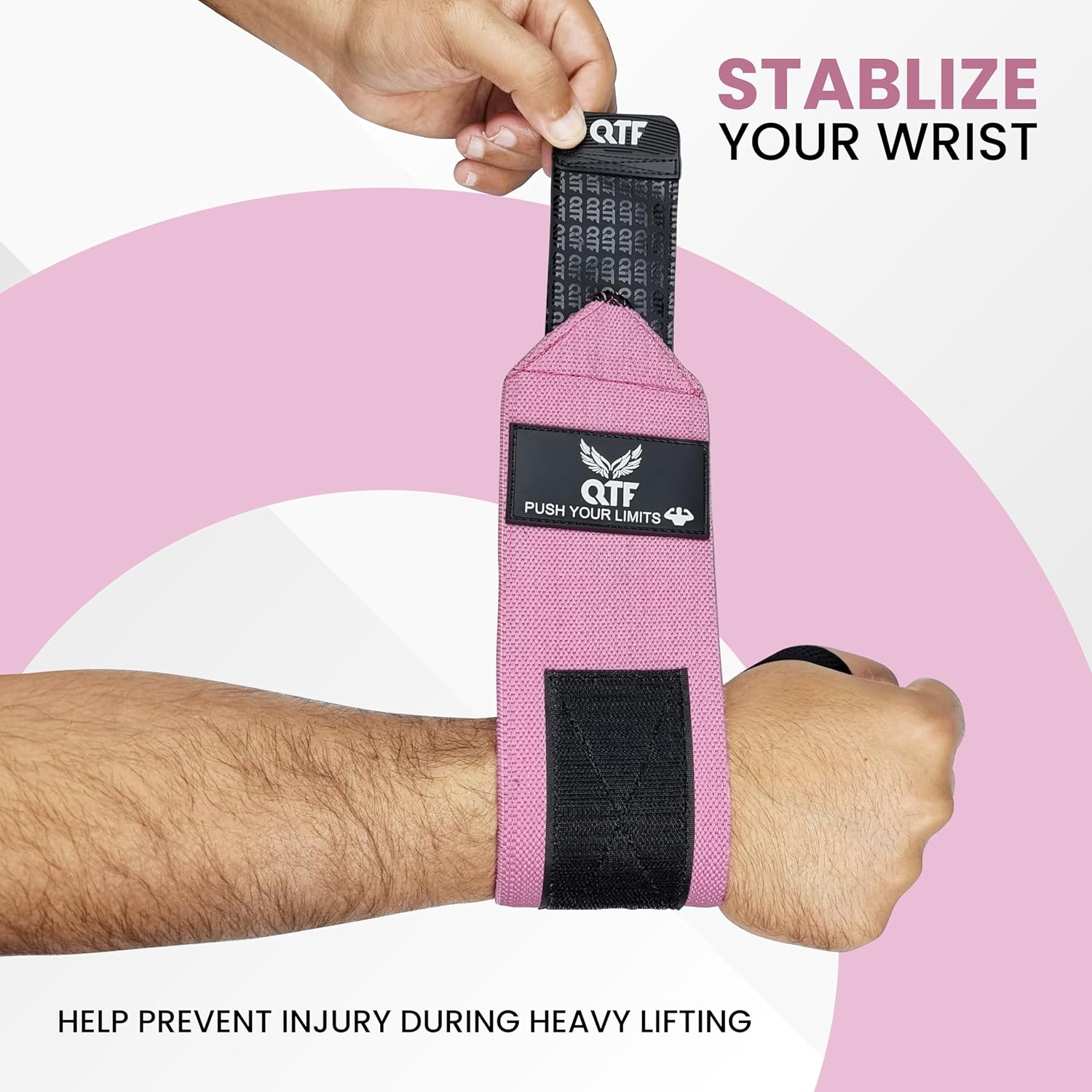 QTF Wrist Wraps for Weightlifting